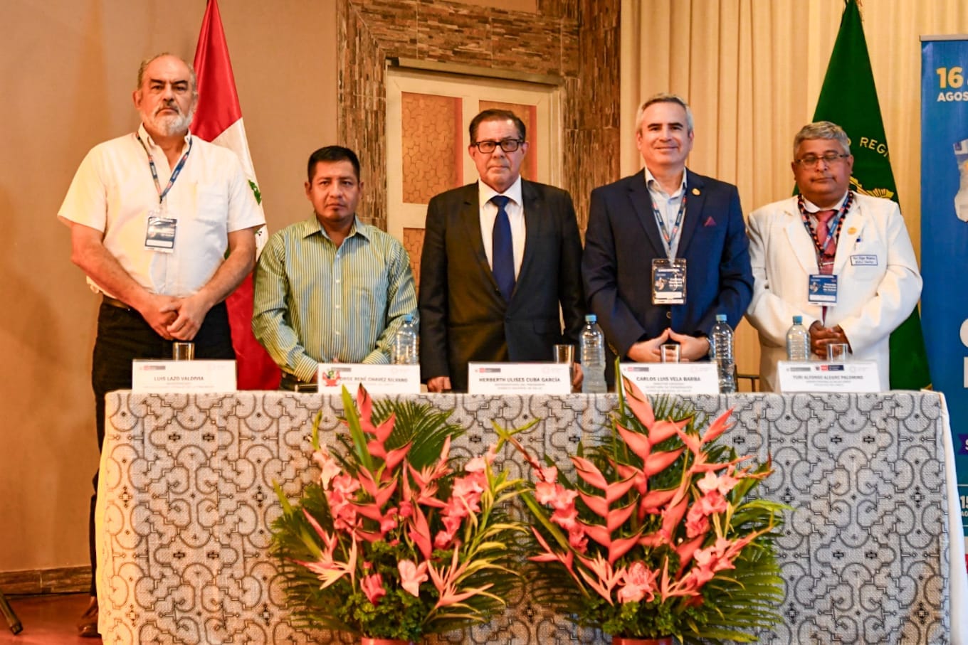 Gobernador Dr. René Chávez Y El Viceministro De Prestaciones Del Minsa Inauguran Taller Del Consejo Nacional De Salud