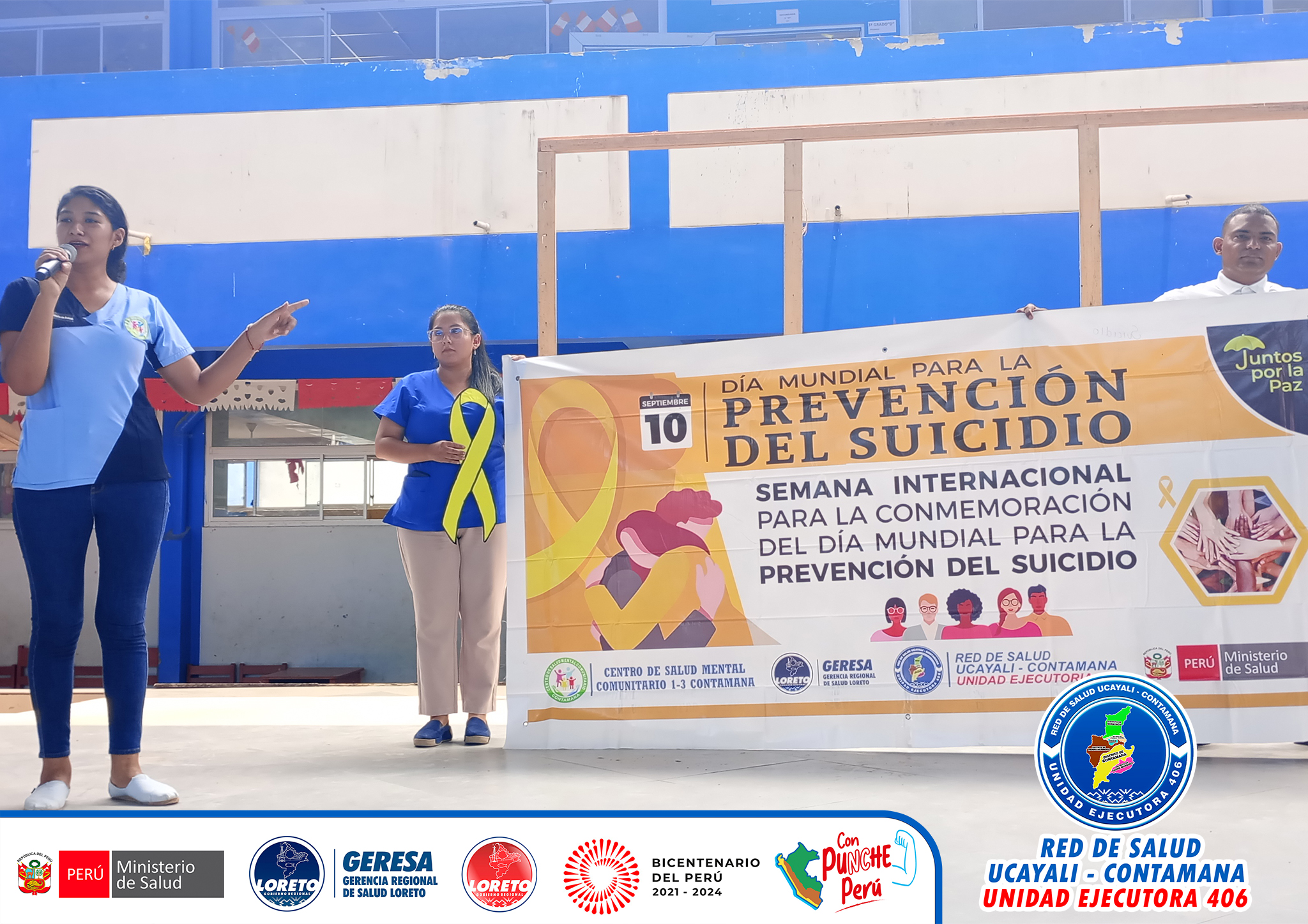 Por el Día Mundial para la prevención del Suicidio se realizó charla en el Colegio Valentin de Uriarte.