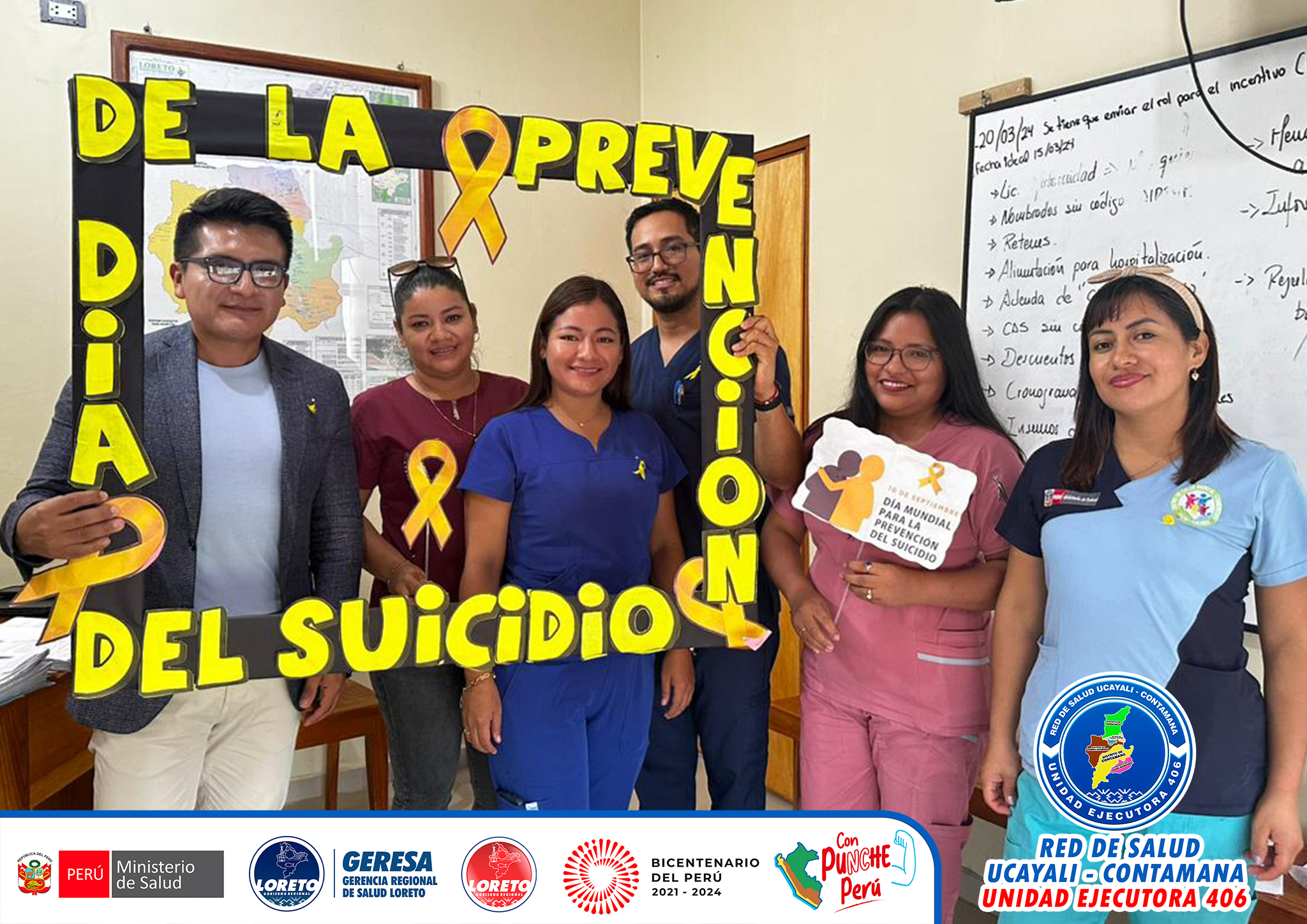 Servicio de Salud Mental brinda información en el día Mundial de la Prevención del suicidio